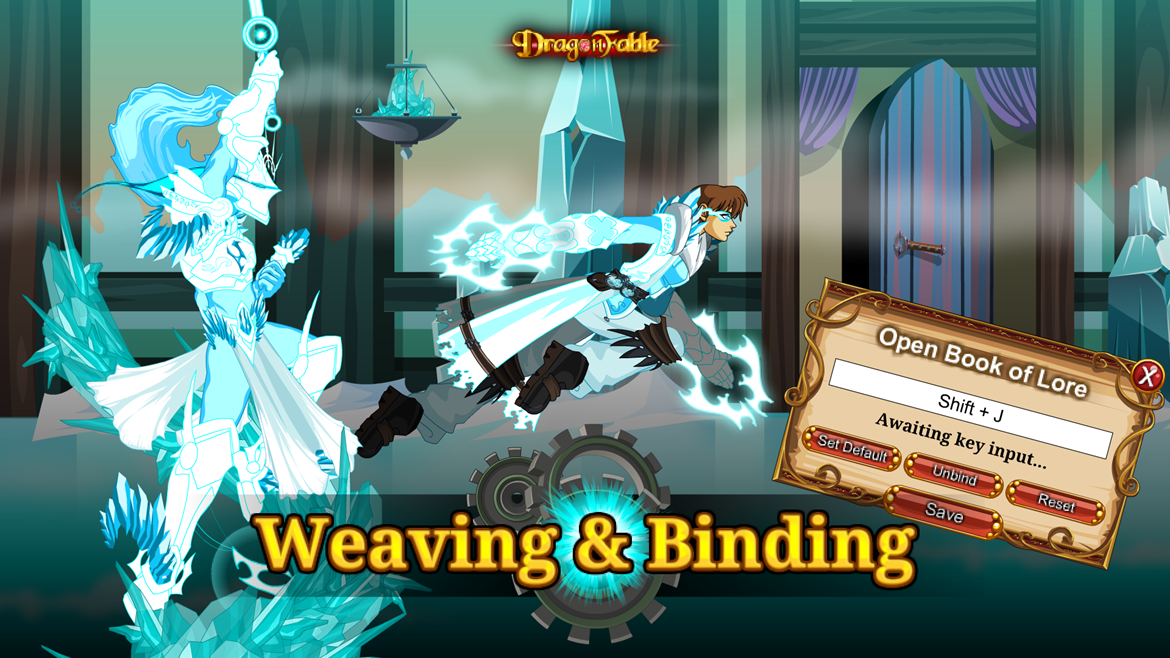 DF weave and bind