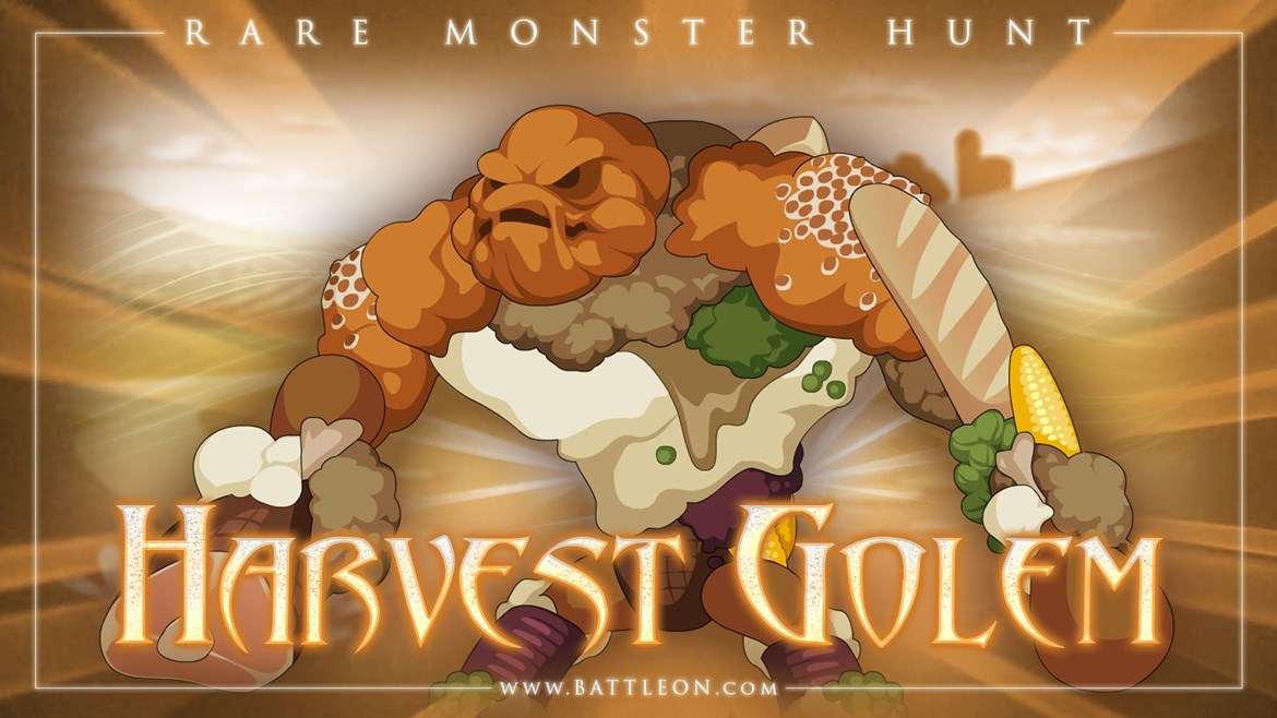 Rare Monster Hunt - The Harvest Golem Returns