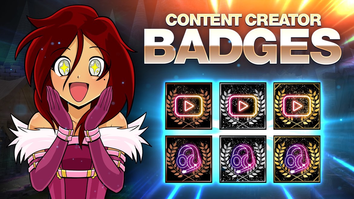 First Batch of AQ3D Content Creator Badges
