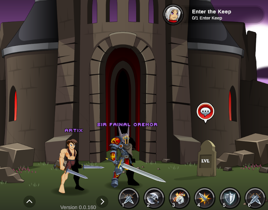 OUtside the tower ofd leveling