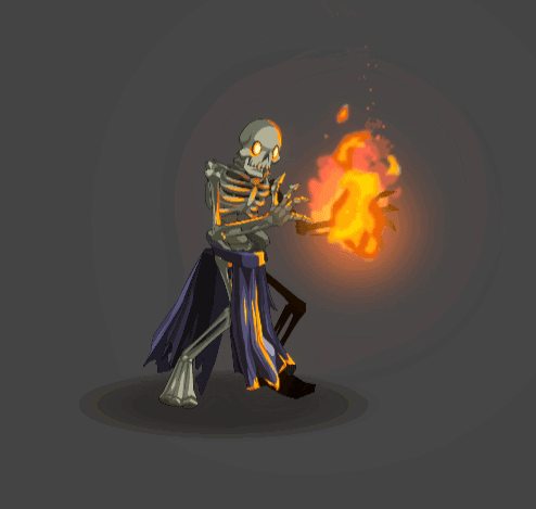 Skeletal Fire Mage