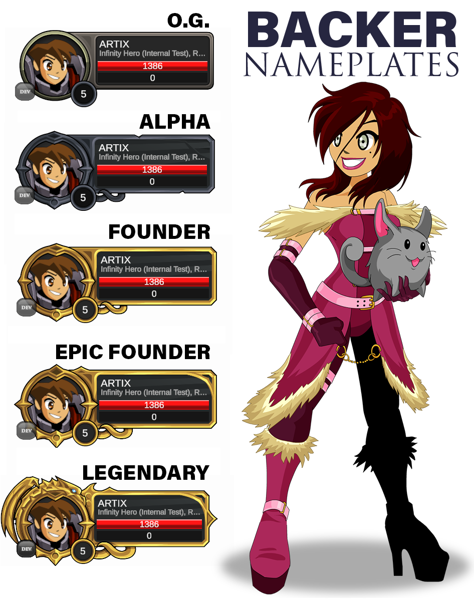 Backer Name Plates