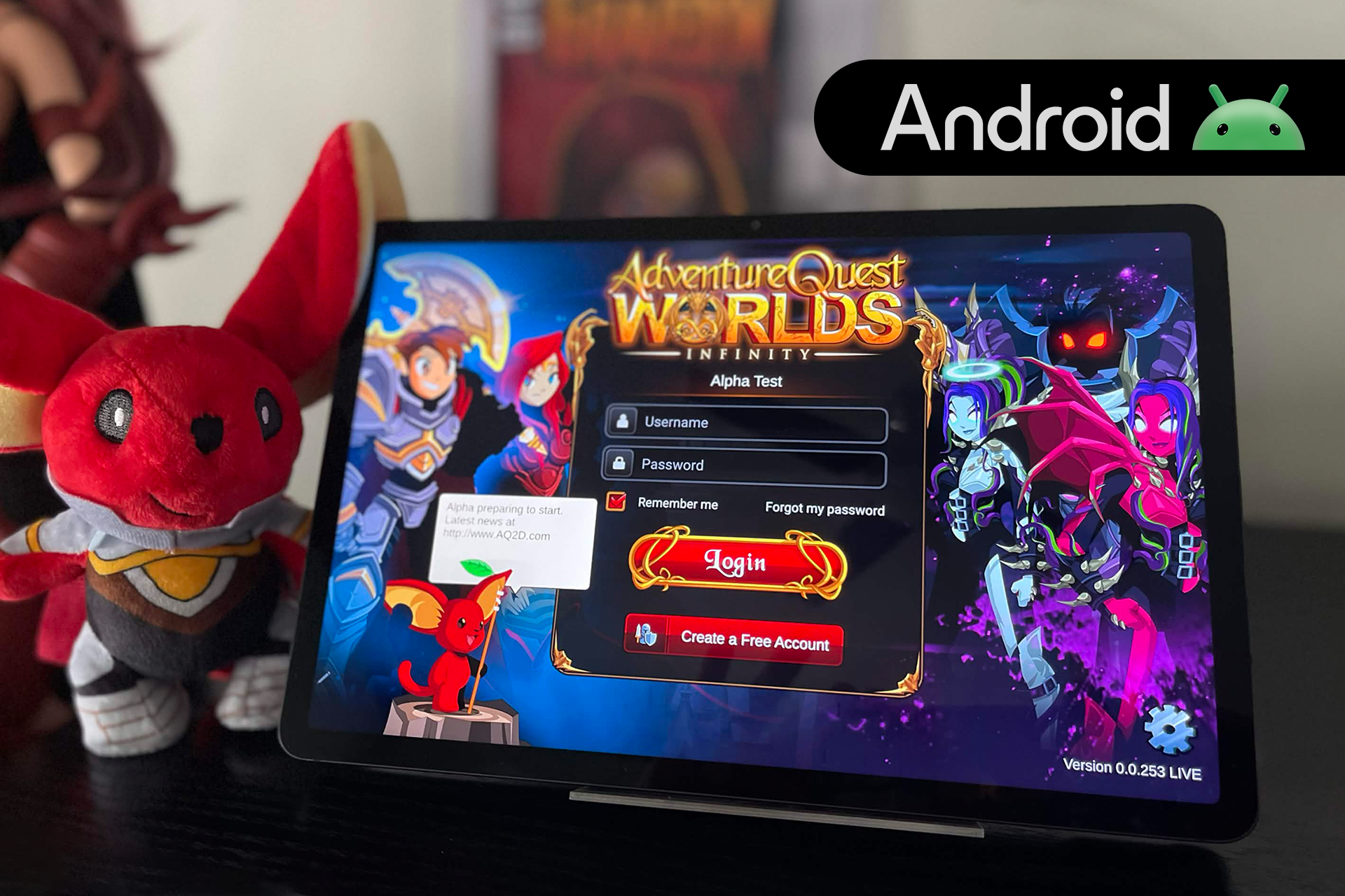 AdventureQuest Worlds Infinity on Android