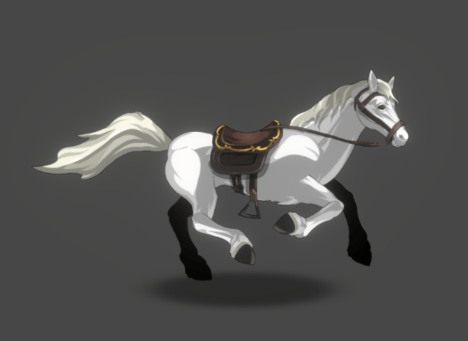 AQWorlds Horse Animation