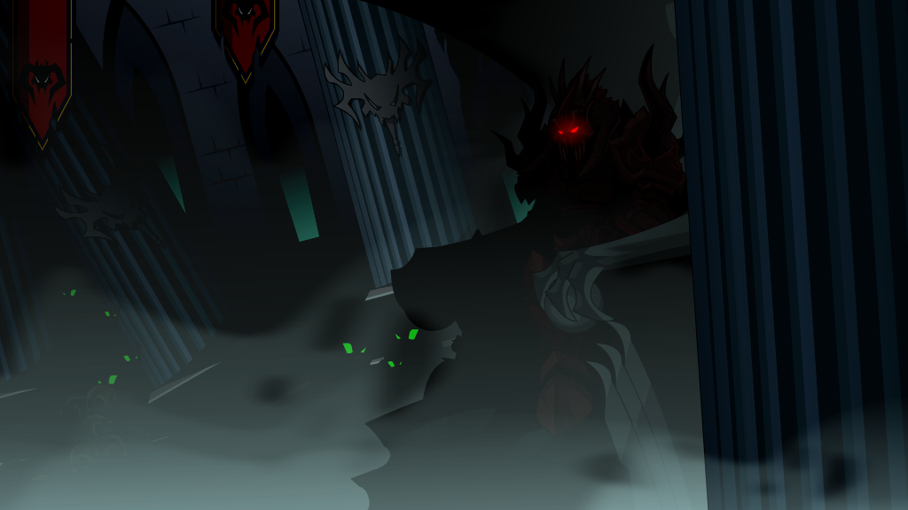 Sepulchure on his dark throne