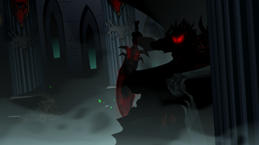 Sepulchure on his throne in Shadowfall
