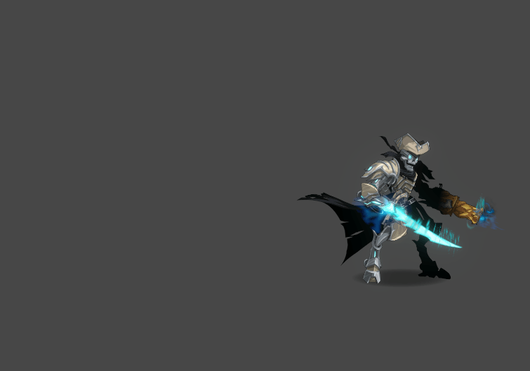 undead pirate death animatin