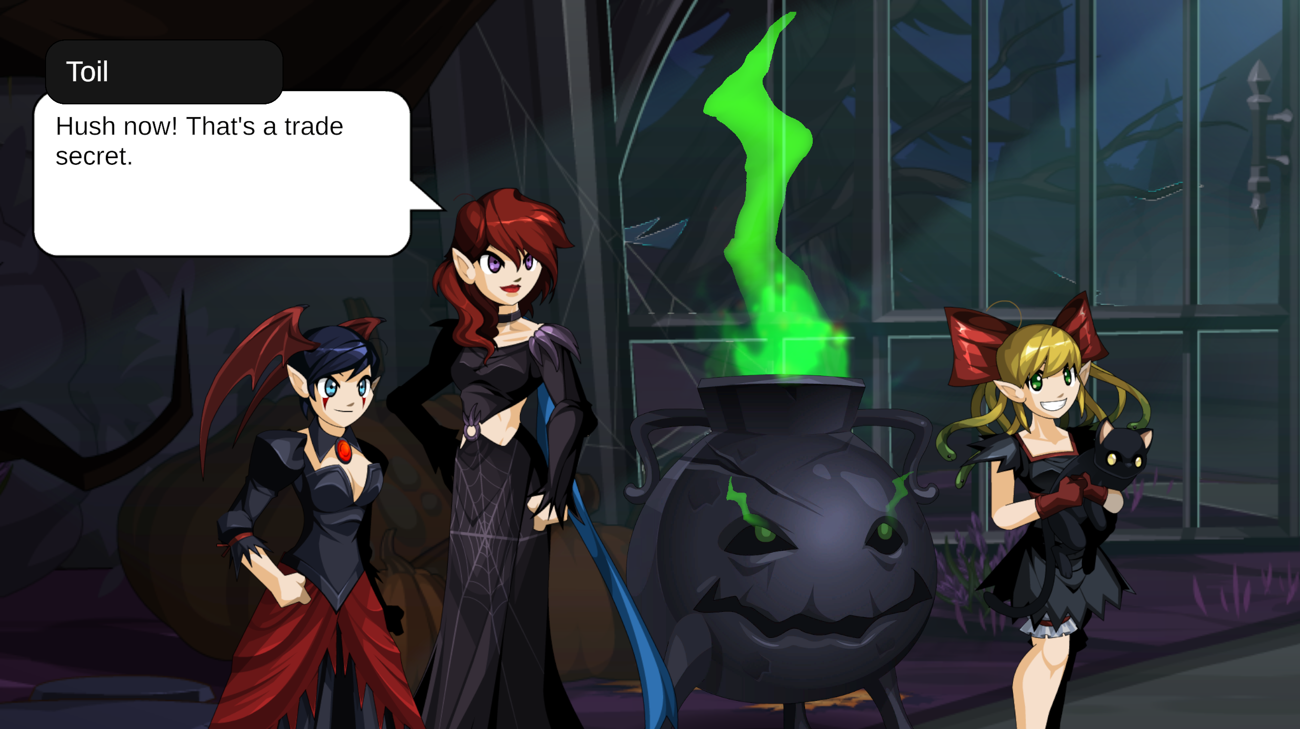 Cauldron Sisters Trade Secret