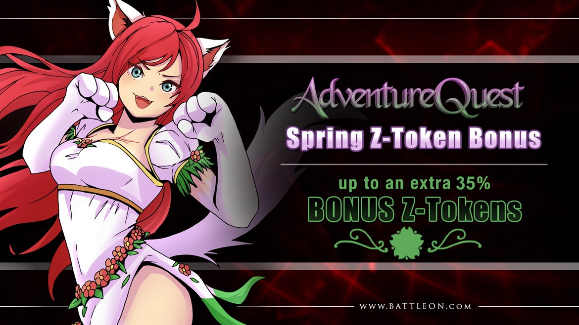 Limited-Time Spring Z-Token Bonus!