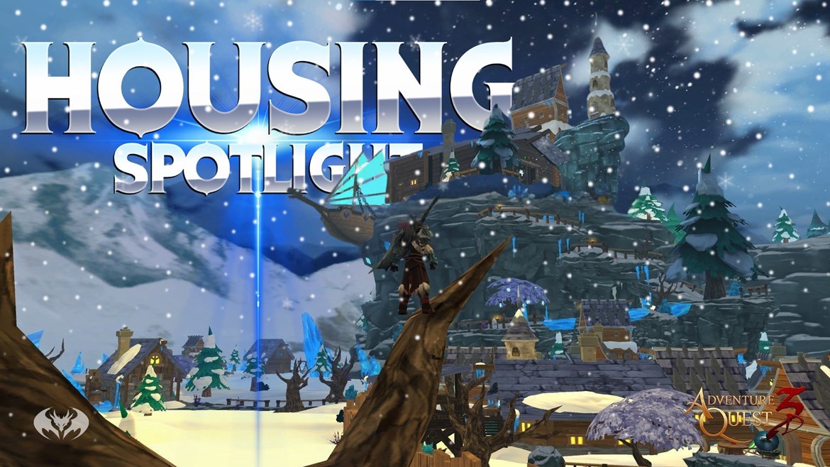 AQ3D Player Housing Spotlight Frozen Viking Vale by Jin from the Storm