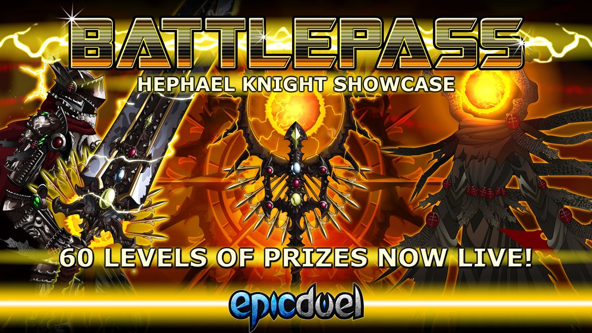 Hephael Knight Showcase Battlepass Is Now Live