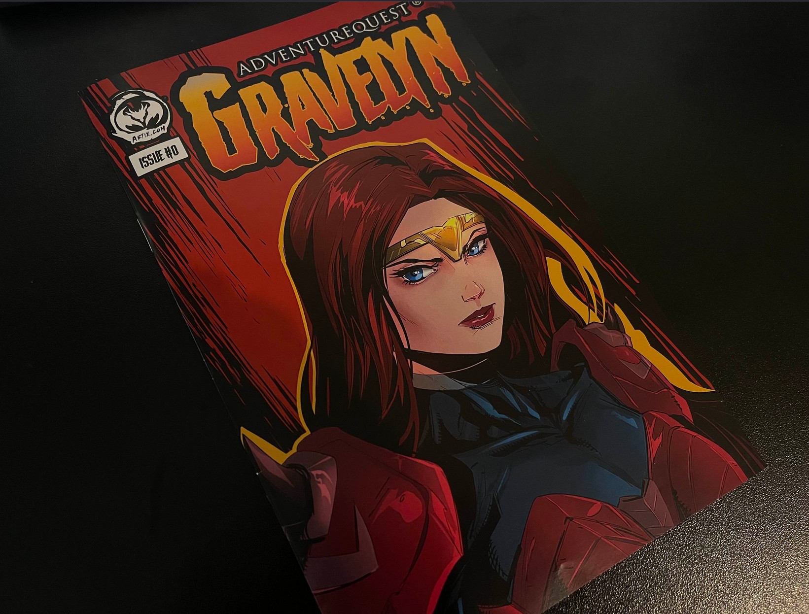 Gravelyn Comic Book