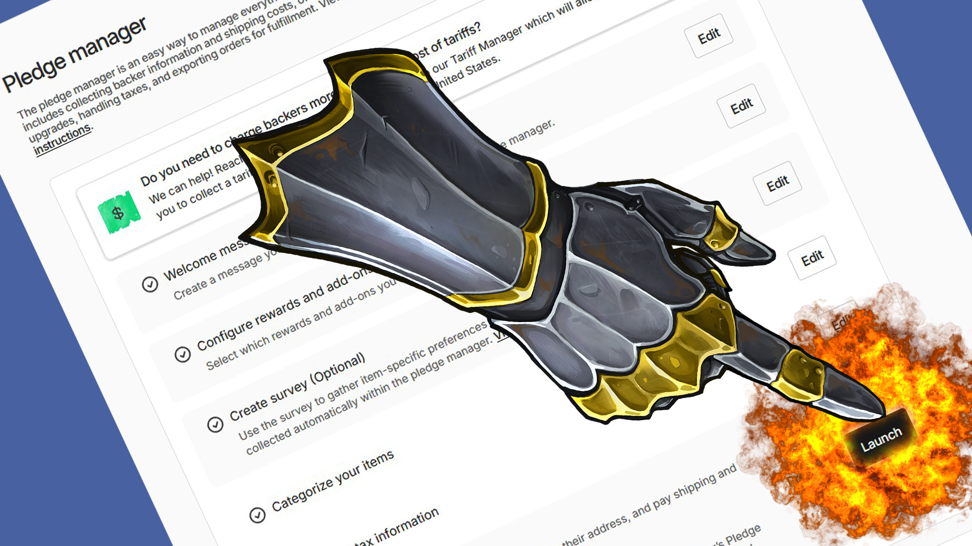 Launch Pledge Manager