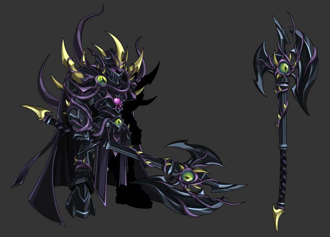 Chaos Themed Axe